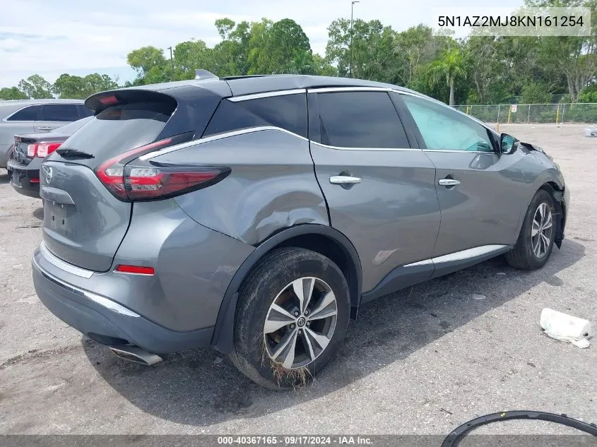 5N1AZ2MJ8KN161254 2019 Nissan Murano S