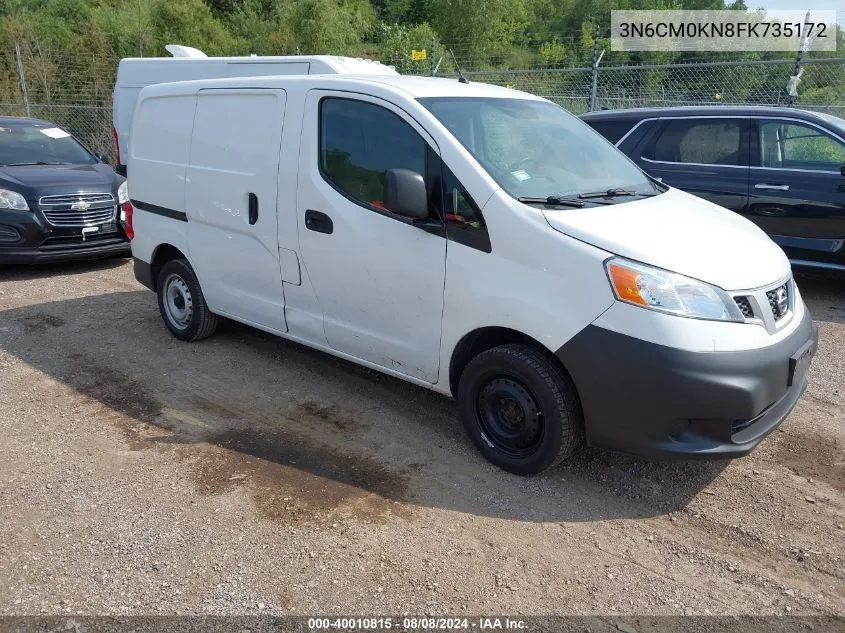 2015 Nissan Nv200 S VIN: 3N6CM0KN8FK735172 Lot: 40010815