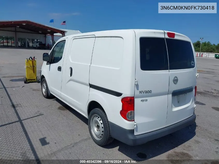 2015 Nissan Nv200 S VIN: 3N6CM0KN0FK730418 Lot: 40342396