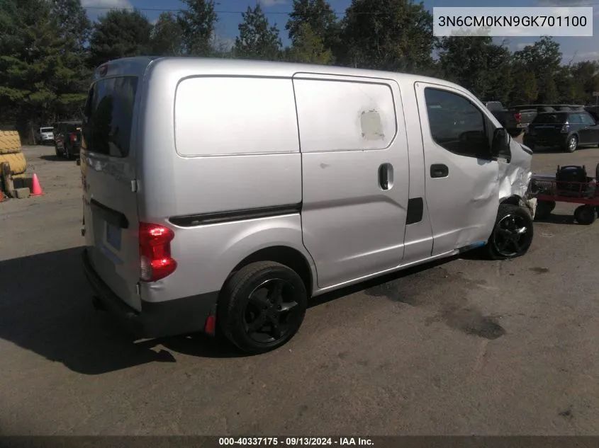 3N6CM0KN9GK701100 2016 Nissan Nv200 Sv