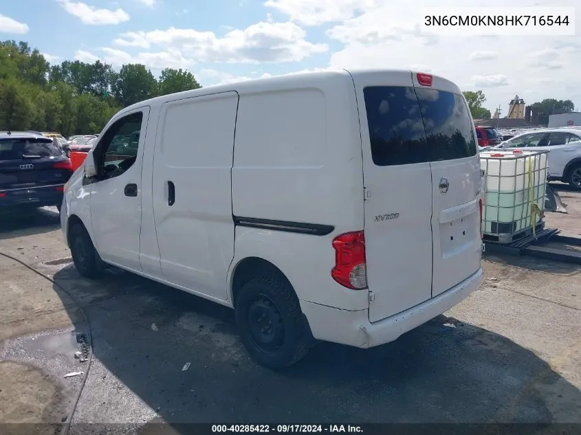 2017 Nissan Nv200 Sv VIN: 3N6CM0KN8HK716544 Lot: 40285422