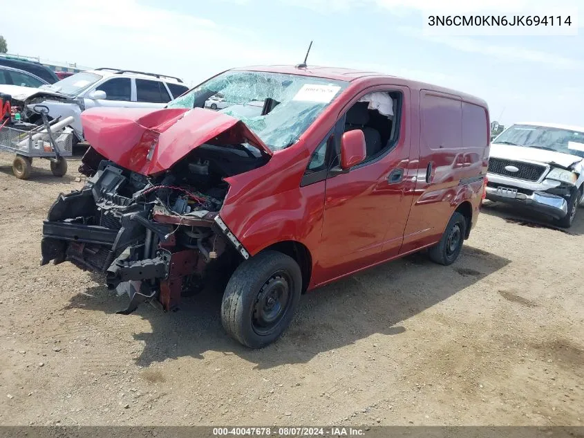 2018 Nissan Nv200 Sv VIN: 3N6CM0KN6JK694114 Lot: 40047678