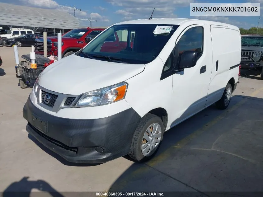 3N6CM0KNXKK701602 2019 Nissan Nv200 S