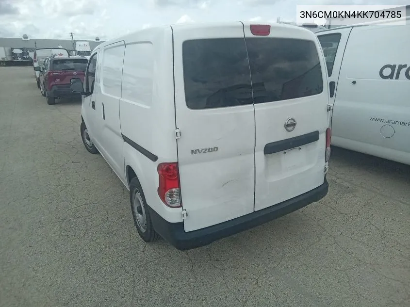 2019 Nissan Nv200 2.5S/2.5Sv VIN: 3N6CM0KN4KK704785 Lot: 40372131