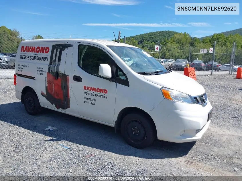 2020 Nissan Nv200 Compact Cargo Sv Xtronic Cvt VIN: 3N6CM0KN7LK692620 Lot: 40289310