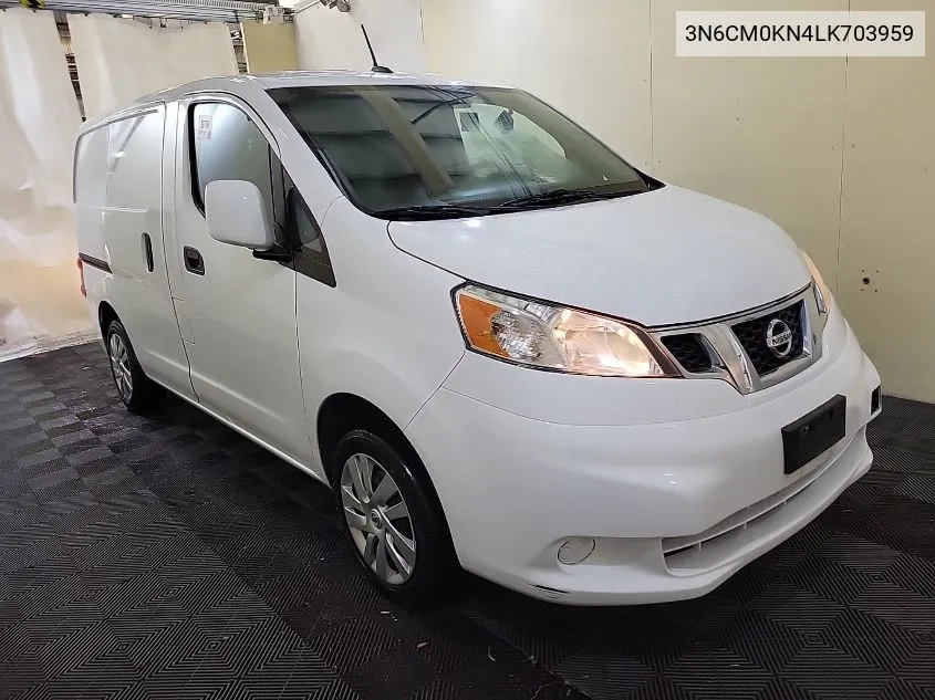 2020 Nissan Nv200 Compact Cargo Sv Xtronic Cvt VIN: 3N6CM0KN4LK703959 Lot: 40360093