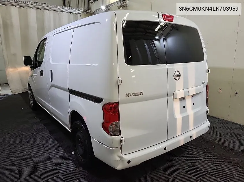 2020 Nissan Nv200 Compact Cargo Sv Xtronic Cvt VIN: 3N6CM0KN4LK703959 Lot: 40360093