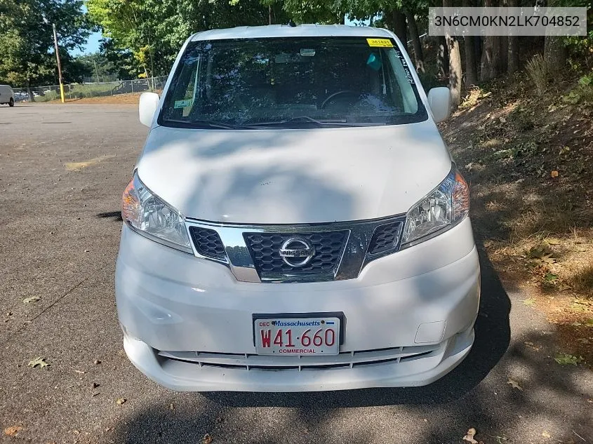 2020 Nissan Nv200 2.5S/2.5Sv VIN: 3N6CM0KN2LK704852 Lot: 40363894