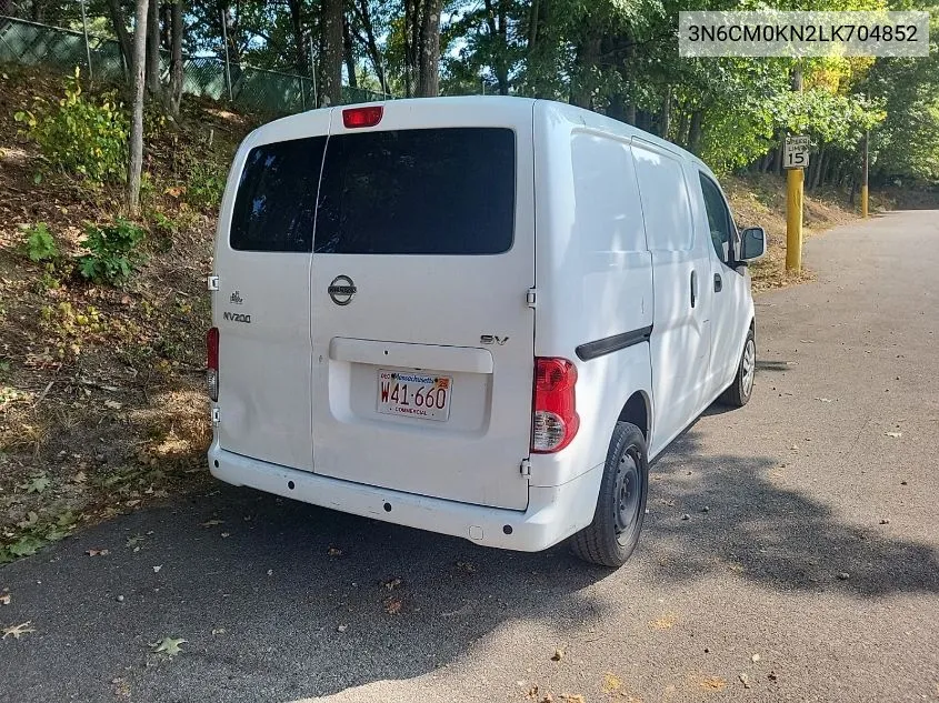 2020 Nissan Nv200 2.5S/2.5Sv VIN: 3N6CM0KN2LK704852 Lot: 40363894