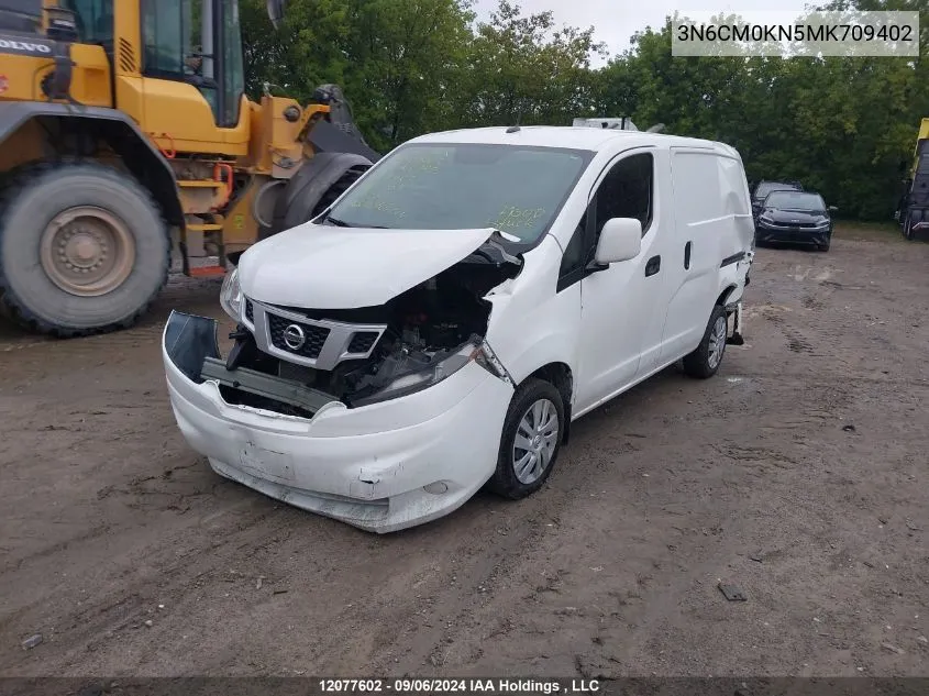 3N6CM0KN5MK709402 2021 Nissan Nv200 2.5S/2.5Sv