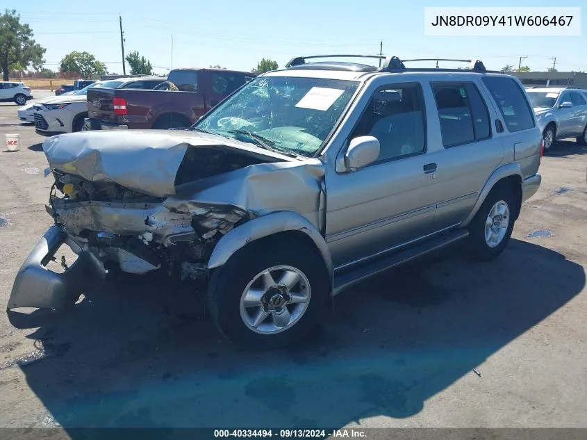 JN8DR09Y41W606467 2001 Nissan Pathfinder Le