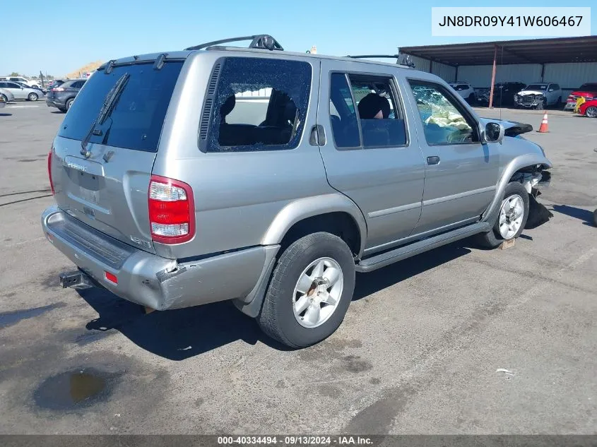 JN8DR09Y41W606467 2001 Nissan Pathfinder Le