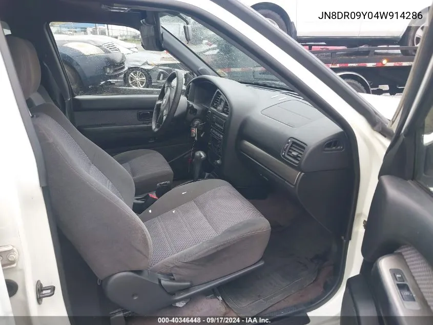 JN8DR09Y04W914286 2004 Nissan Pathfinder Se