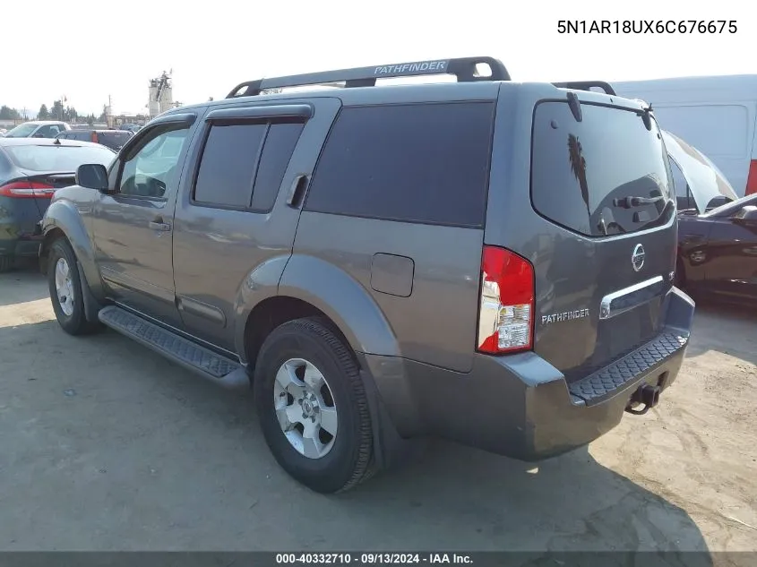 5N1AR18UX6C676675 2006 Nissan Pathfinder Se