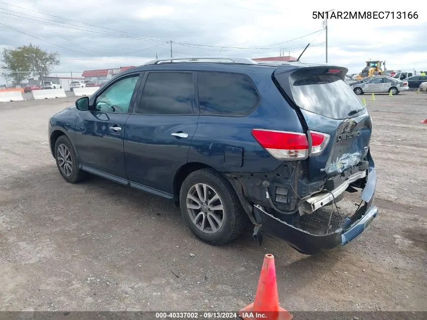 5N1AR2MM8EC713166 2014 Nissan Pathfinder Sv