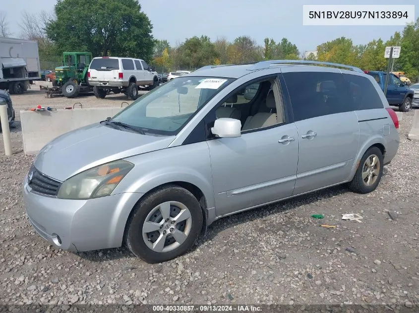 5N1BV28U97N133894 2007 Nissan Quest 3.5 S