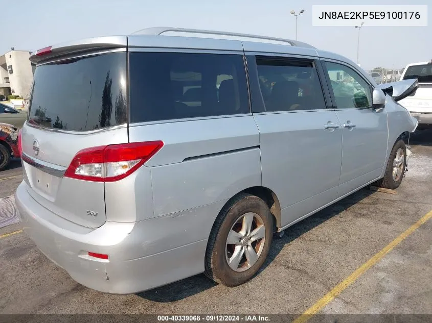 JN8AE2KP5E9100176 2014 Nissan Quest Sv