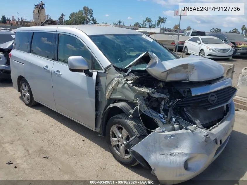 JN8AE2KP7F9127736 2015 Nissan Quest S/Sv/Sl/Platinum