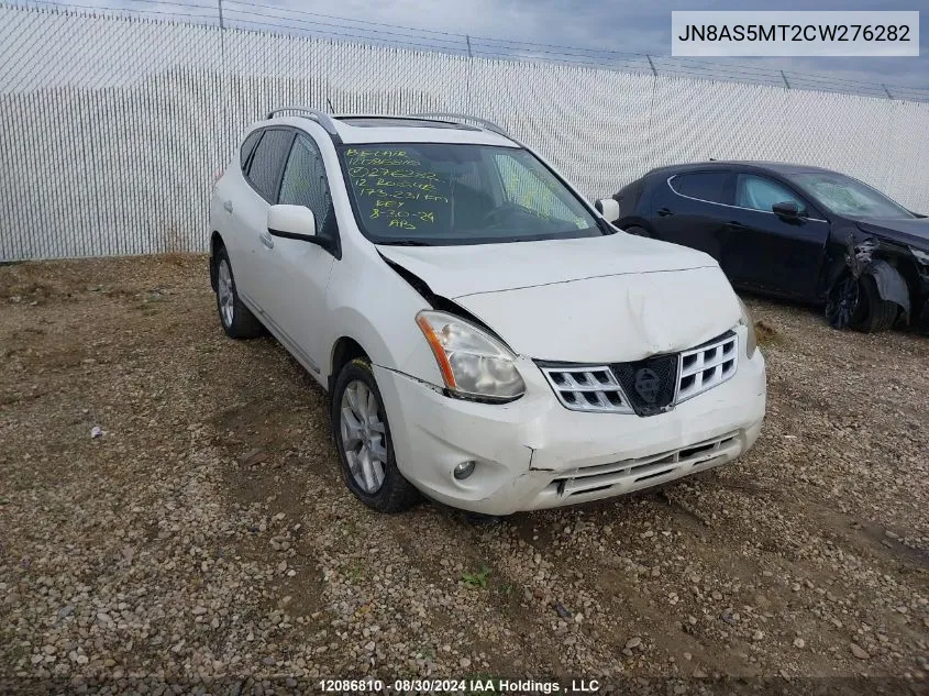 JN8AS5MT2CW276282 2012 Nissan Rogue S/Sv