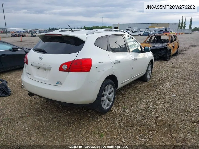 JN8AS5MT2CW276282 2012 Nissan Rogue S/Sv