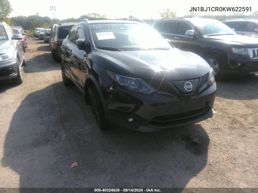 2019 Nissan Rogue Sport Sv VIN: JN1BJ1CR0KW622591 Lot: 40324638