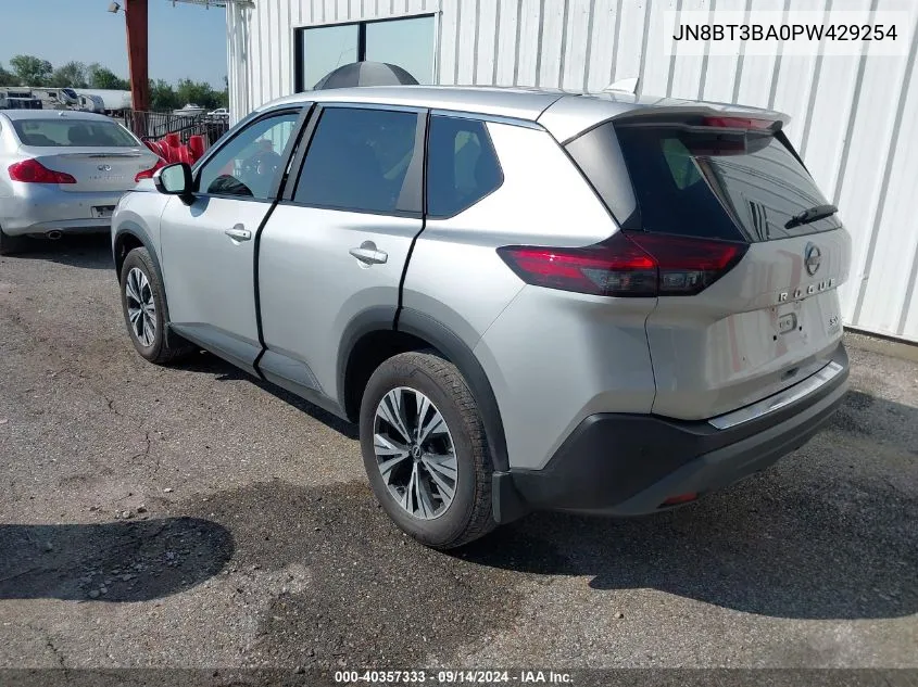 2023 Nissan Rogue Sv Fwd VIN: JN8BT3BA0PW429254 Lot: 40357333