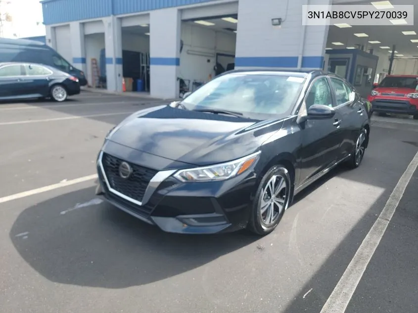 2023 Nissan Sentra Sv VIN: 3N1AB8CV5PY270039 Lot: 40363499