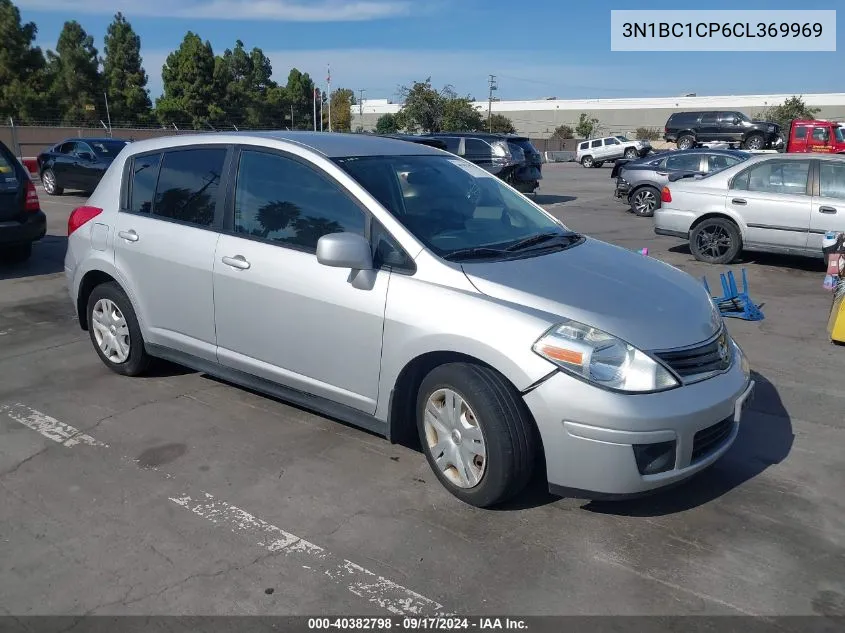 2012 Nissan Versa 1.8 S VIN: 3N1BC1CP6CL369969 Lot: 40382798