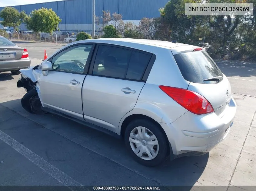 2012 Nissan Versa 1.8 S VIN: 3N1BC1CP6CL369969 Lot: 40382798