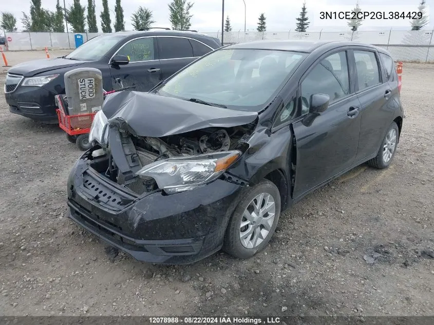 3N1CE2CP2GL384429 2016 Nissan Versa Note