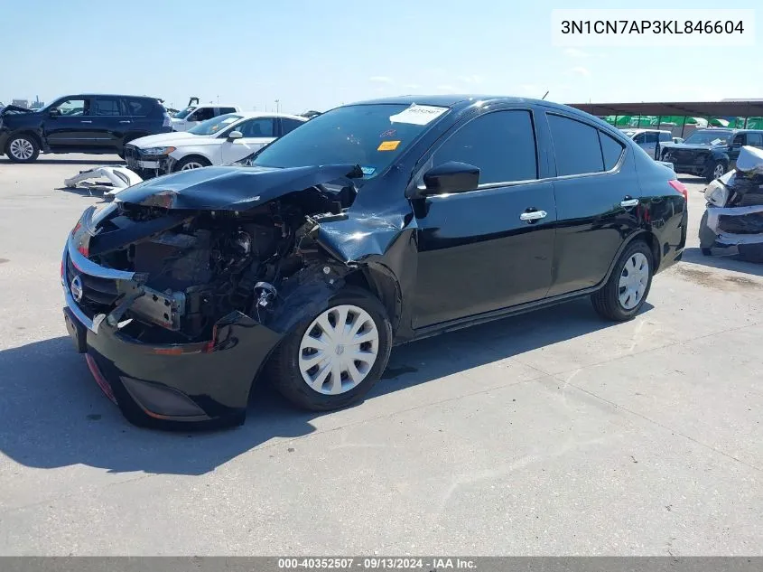 3N1CN7AP3KL846604 2019 Nissan Versa 1.6 Sv