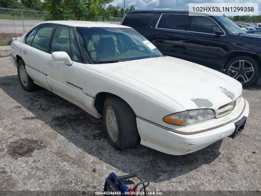 1992 Pontiac Bonneville Se VIN: 1G2HX53L1N1299358 Lot: 40244458