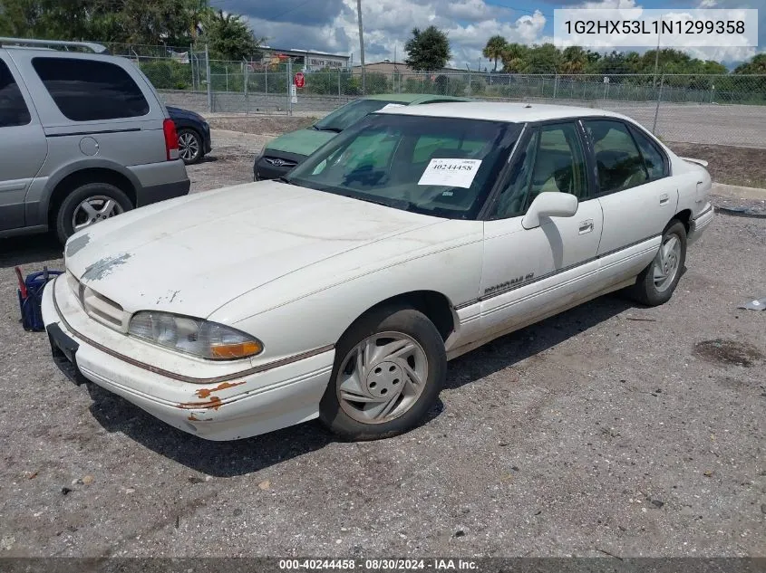 1992 Pontiac Bonneville Se VIN: 1G2HX53L1N1299358 Lot: 40244458