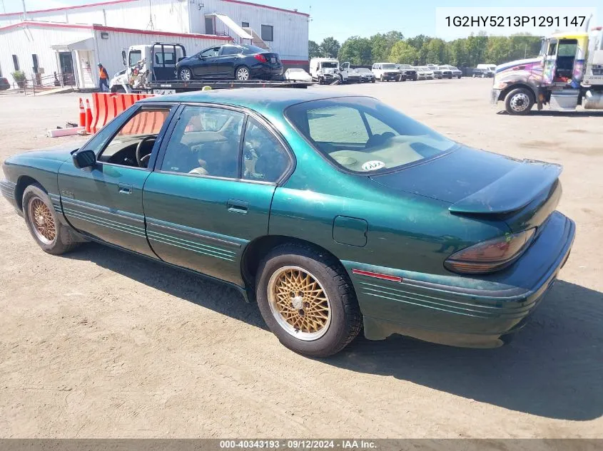 1993 Pontiac Bonneville Ssei VIN: 1G2HY5213P1291147 Lot: 40343193