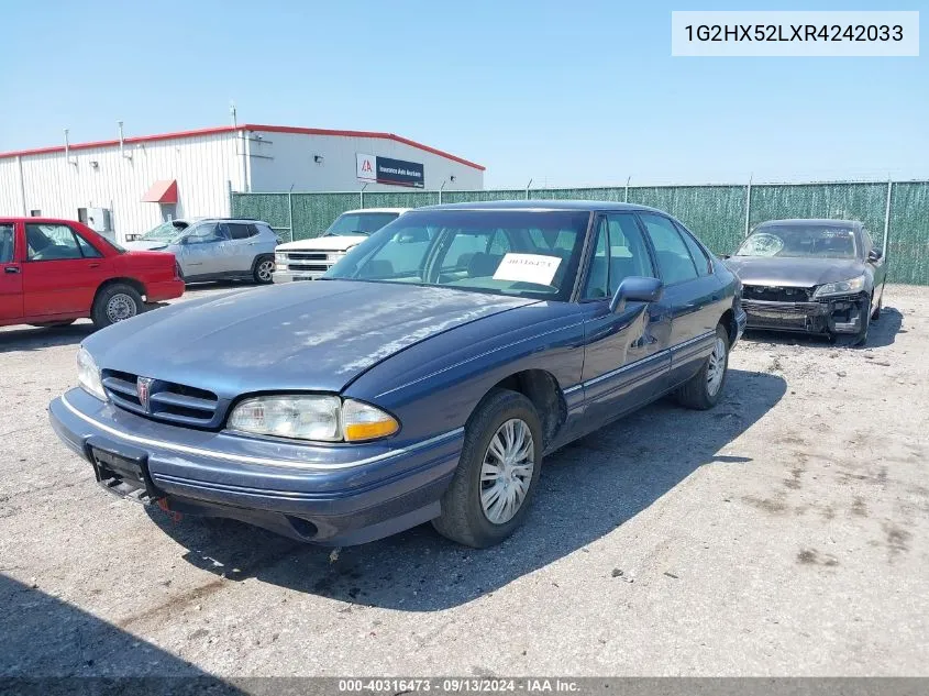 1G2HX52LXR4242033 1994 Pontiac Bonneville Se