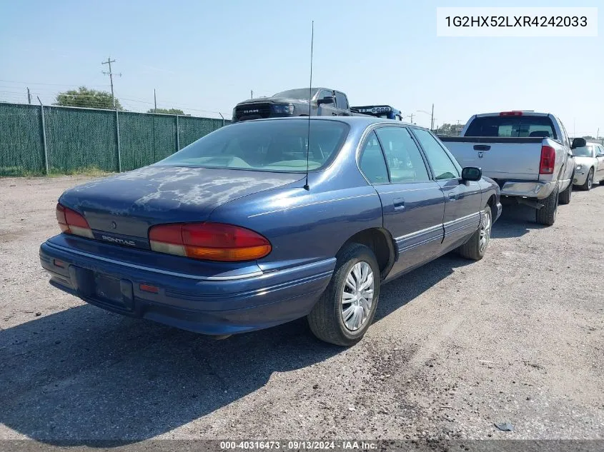 1994 Pontiac Bonneville Se VIN: 1G2HX52LXR4242033 Lot: 40316473