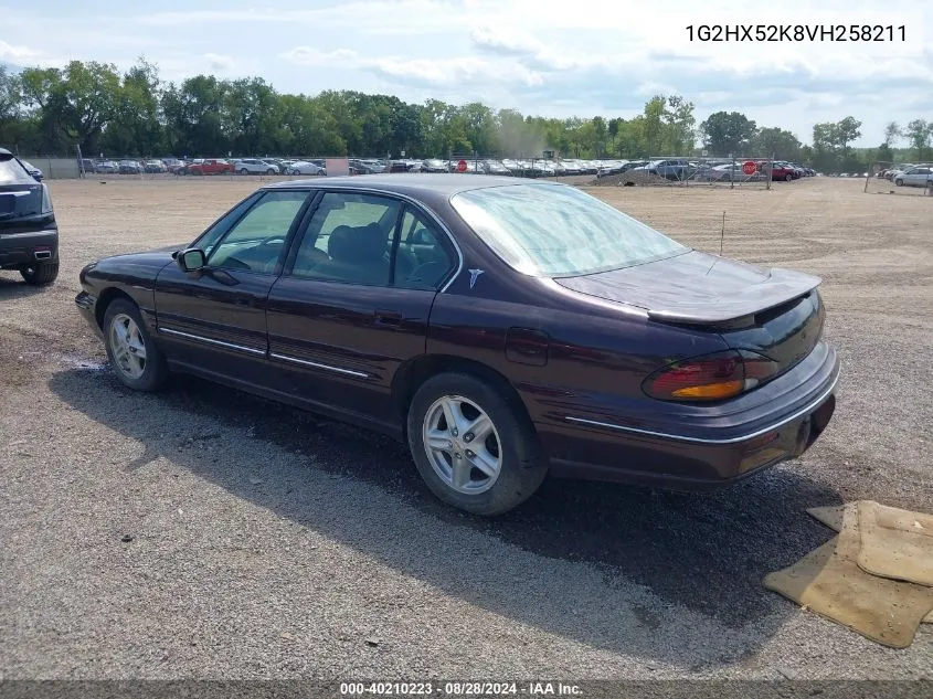 1G2HX52K8VH258211 1997 Pontiac Bonneville Se