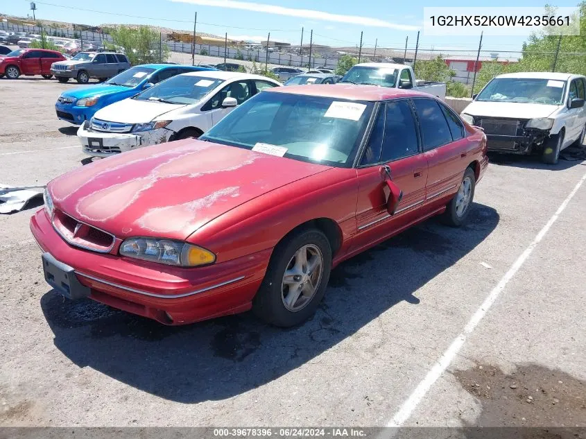 1G2HX52K0W4235661 1998 Pontiac Bonneville Se