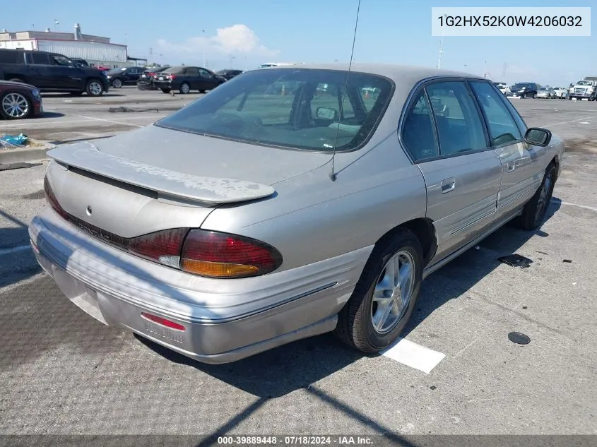 1G2HX52K0W4206032 1998 Pontiac Bonneville Se