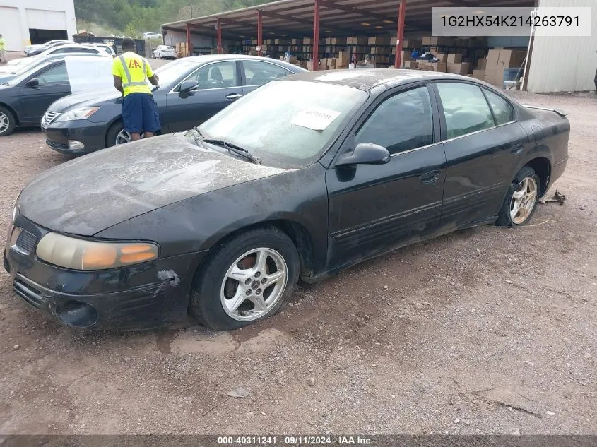 2001 Pontiac Bonneville Se VIN: 1G2HX54K214263791 Lot: 40311241