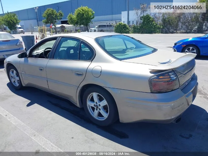 2002 Pontiac Bonneville Ssei VIN: 1G2HZ541624204066 Lot: 40129838