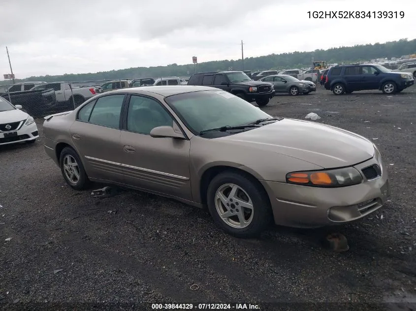 1G2HX52K834139319 2003 Pontiac Bonneville Se