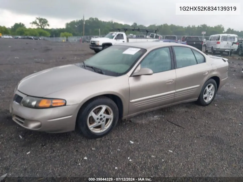 1G2HX52K834139319 2003 Pontiac Bonneville Se