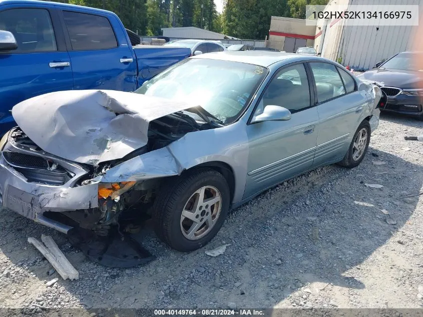 2003 Pontiac Bonneville Se VIN: 1G2HX52K134166975 Lot: 40149764