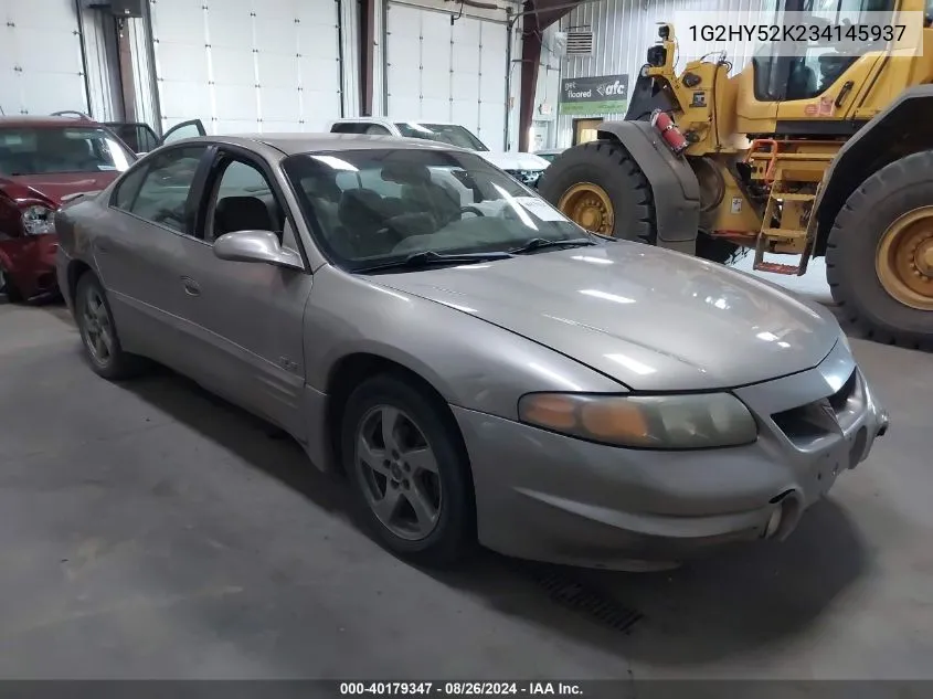 2003 Pontiac Bonneville Sle VIN: 1G2HY52K234145937 Lot: 40179347