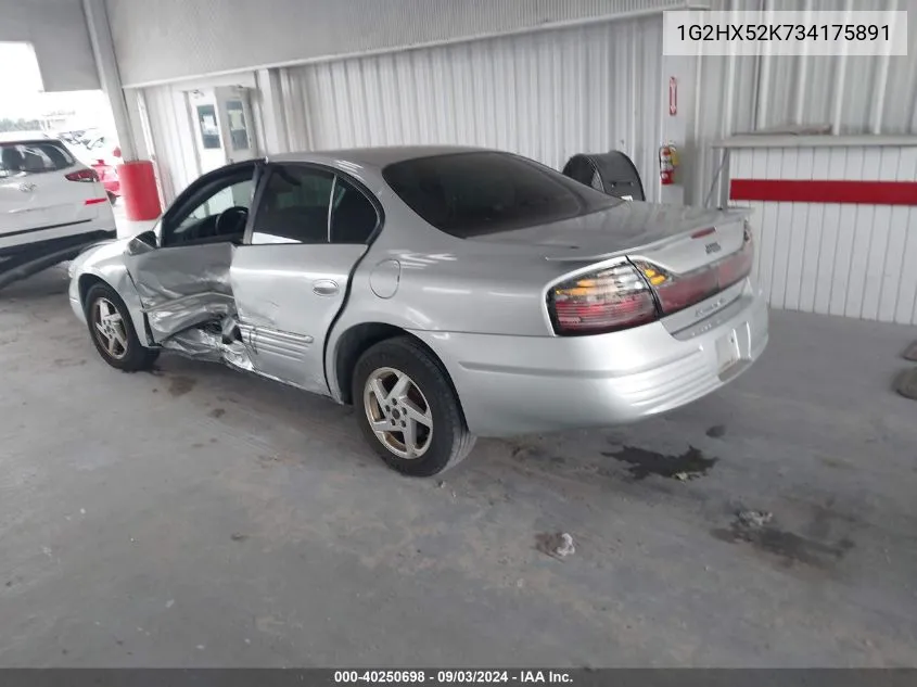 1G2HX52K734175891 2003 Pontiac Bonneville Se