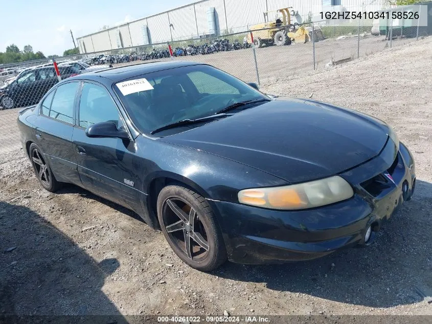 1G2HZ541034158526 2003 Pontiac Bonneville Ssei