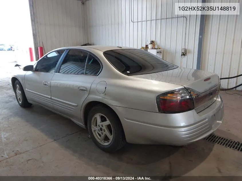 1G2HX52K35U148819 2005 Pontiac Bonneville Se