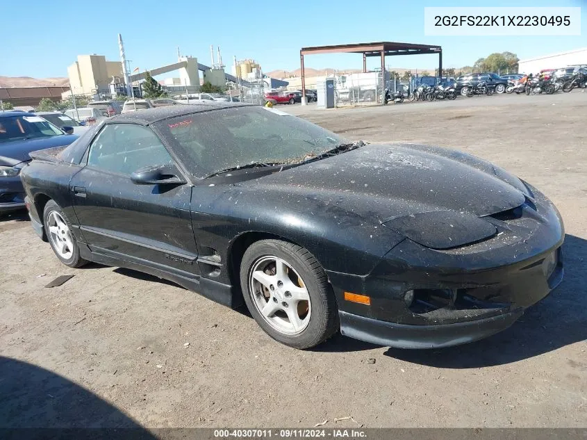 2G2FS22K1X2230495 1999 Pontiac Firebird