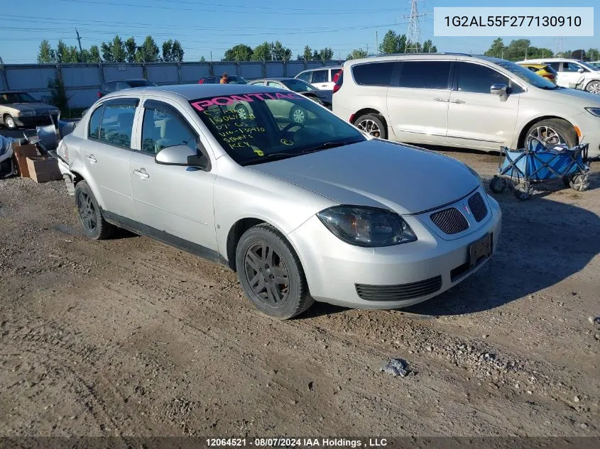 1G2AL55F277130910 2007 Pontiac G5